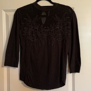 Free People 3/4 Sleeved top!
